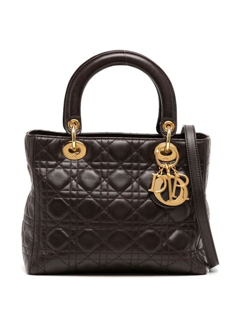 lady pouch dior|pre owned lady dior bag.